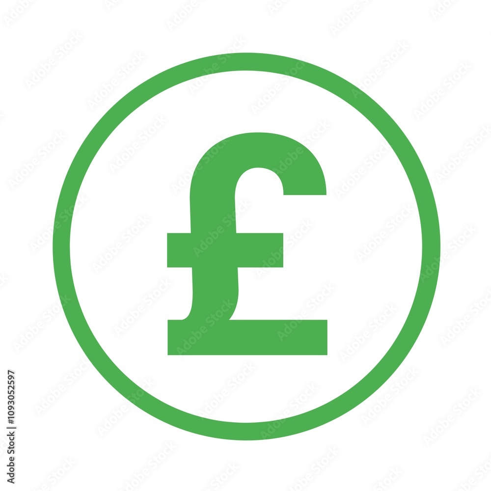 pound sterling icon. British Pound payment symbol line art icon for apps and websites. pound sterling icon. British Pound payment symbol line art icon for apps and websites.