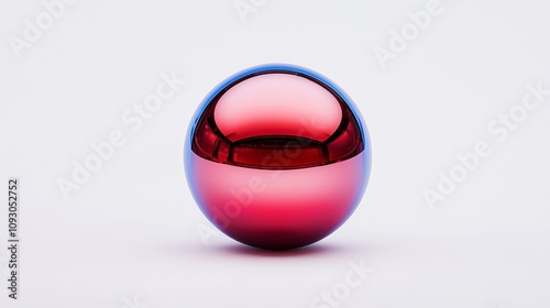 Dynamic reflection of a colorful sphere on a minimalistic background artistic photography studio environment abstract design Free Download Dynamic reflection of a colorful sphere on a minimalistic background artistic photography studio environment abstract design - GFXLoad
