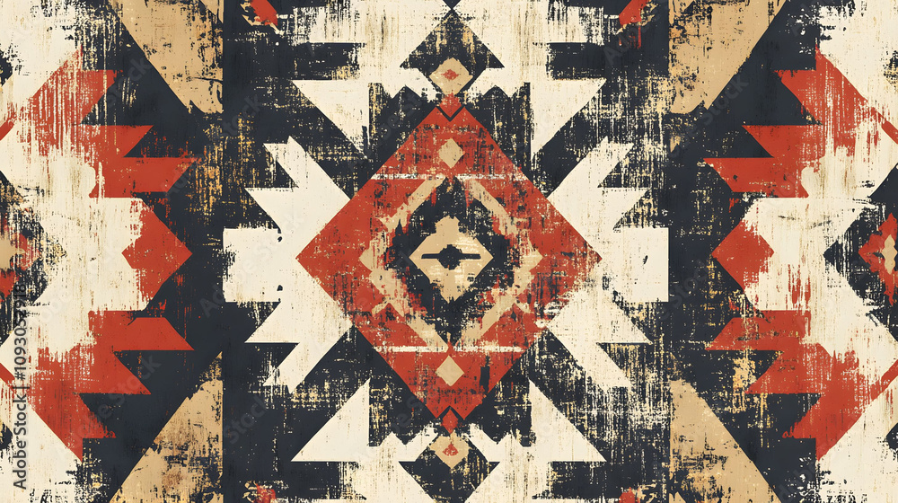 Naklejka premium Vintage floral gold pattern design
