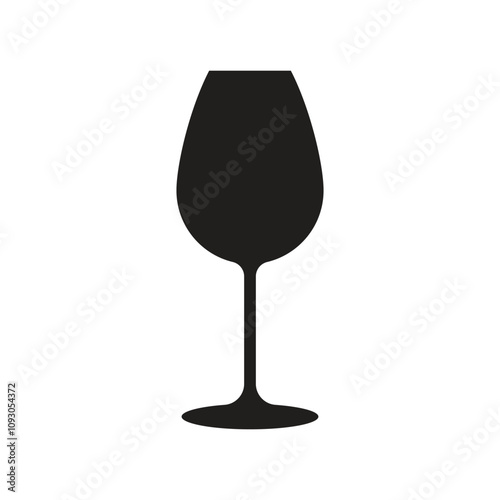 Wine Glass Logo Template