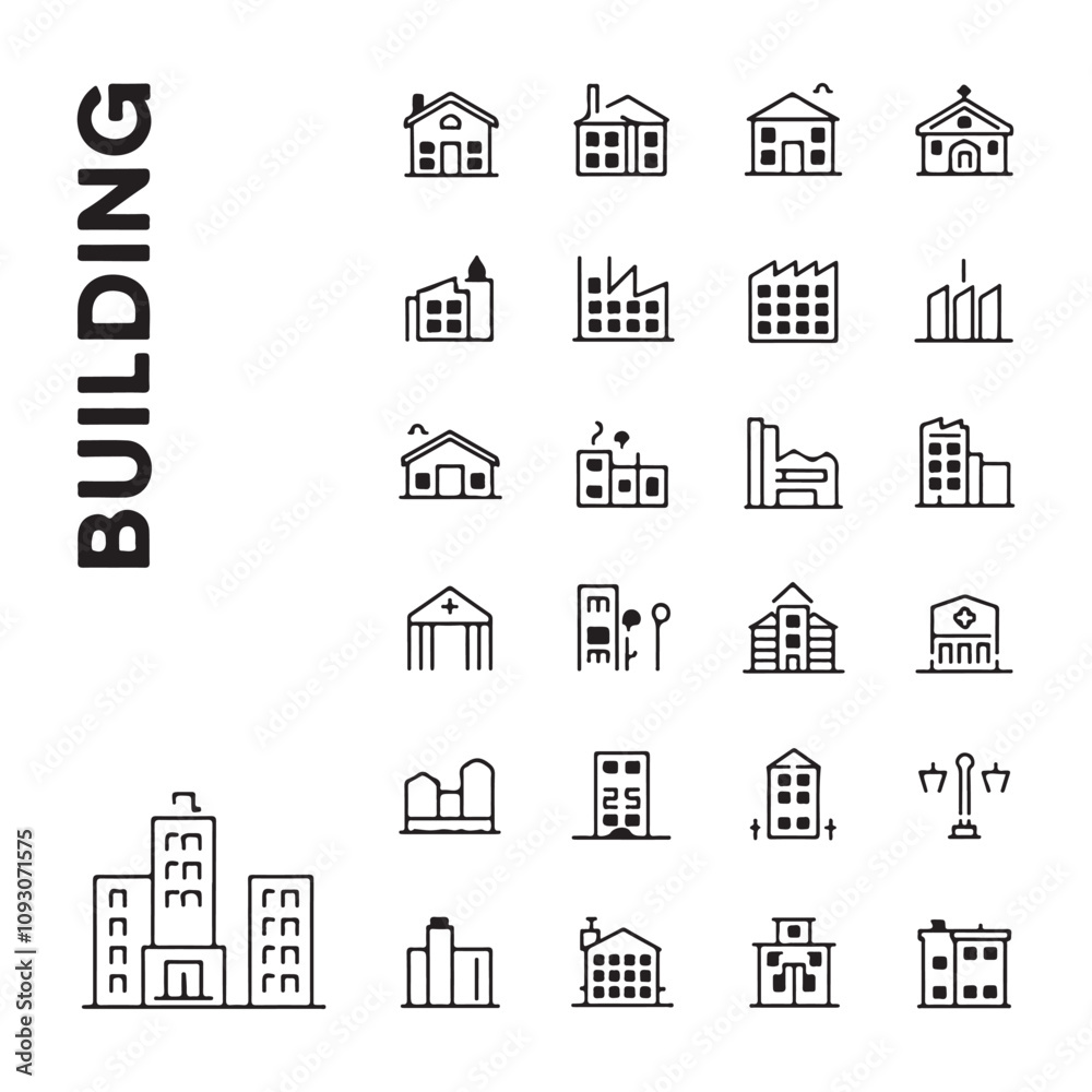 Customizable Icon Design Bundle for Digital Platforms