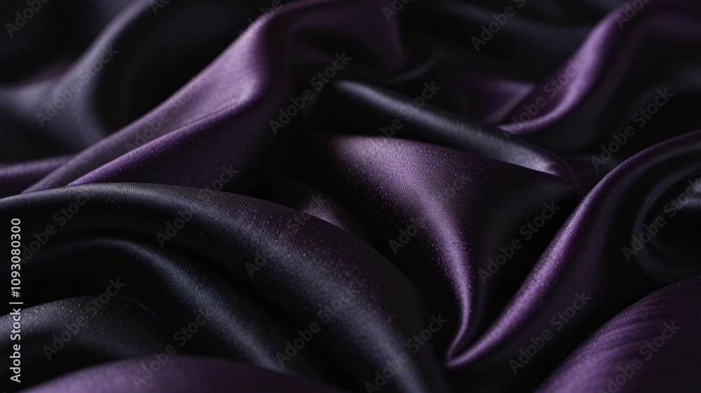 Obraz premium purple fabric , AI Generated.