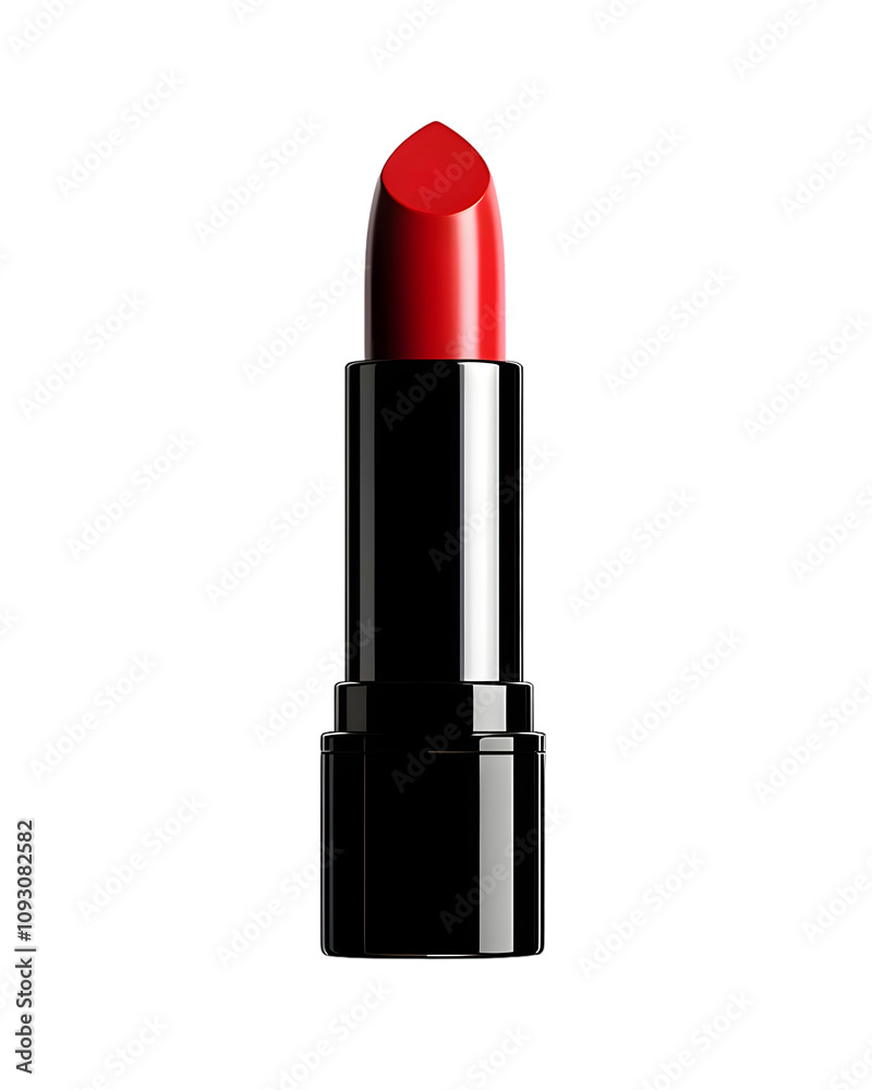 Red lipstick isolated on white transparent background Red lipstick isolated on white transparent background