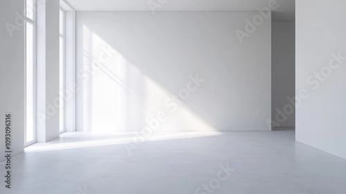 Wallpaper Mural Modern Living Room Interior with White Wall Cabinet and Vintage Decor Torontodigital.ca