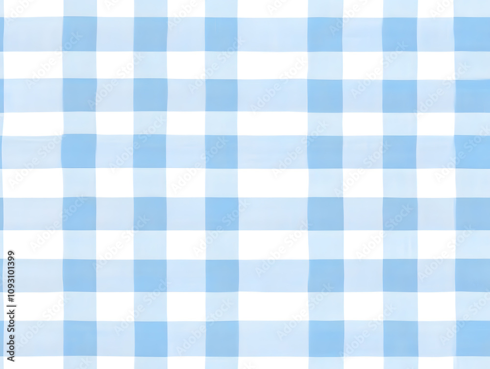 Light blue gingham pattern Light blue gingham pattern