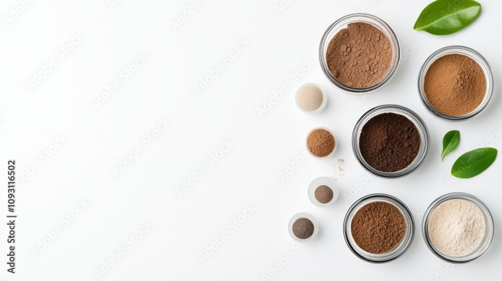 Analyzing fossil fuel byproduct samples laboratory scientific study clean environment top view environmental impact Analyzing fossil fuel byproduct samples laboratory scientific study clean environment top view environmental impact