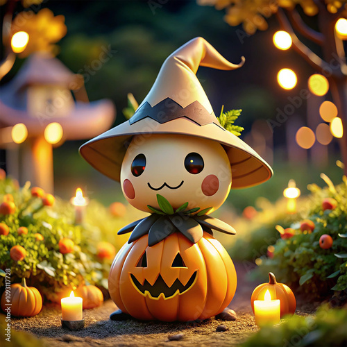 Kawaii Mimikyu Halloween photo