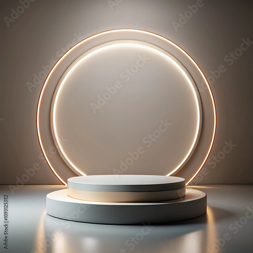 Elegant Circle Podium