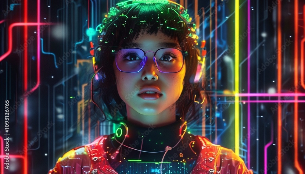 person with code and technology person with code and technology