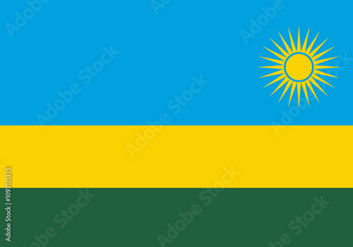 flag, rwanda, nation, country, african, african flag, rwandan flag, national flag, tricolor, blue, yellow, green, symbol, patriotism, independence, sovereignty, unity, diversity, culture, heritage, hi photo