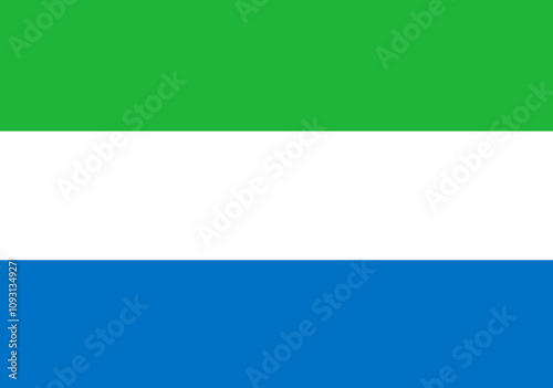 flag of sierra leone nation country