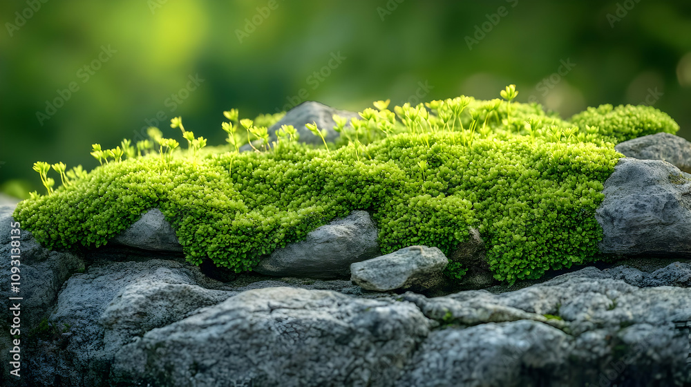Photo Moss Green Nature Rock Stone Growth Plant Photo Moss Green Nature Rock Stone Growth Plant