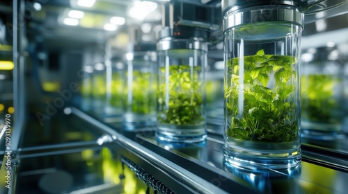 Automated bio-manufacturing line producing eco-friendly products