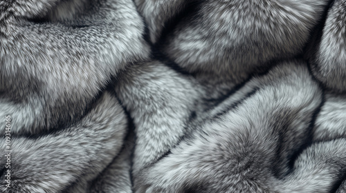 Chinchilla fur, luxury fabric background