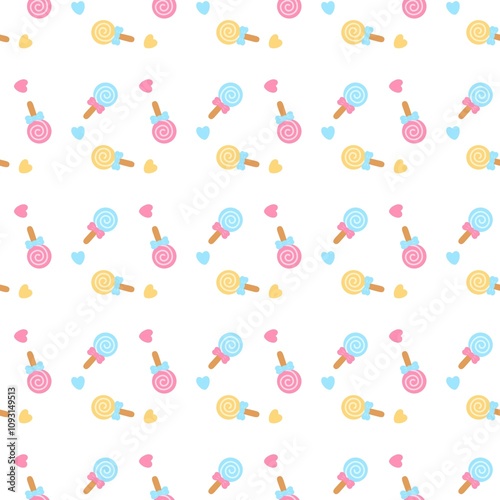 Lollipop seamless pattern lollipop background and lollipop wallpaper