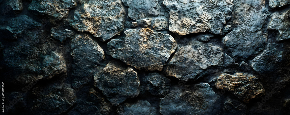 Dark Rock Wall Texture Background Photo Dark Rock Wall Texture Background Photo