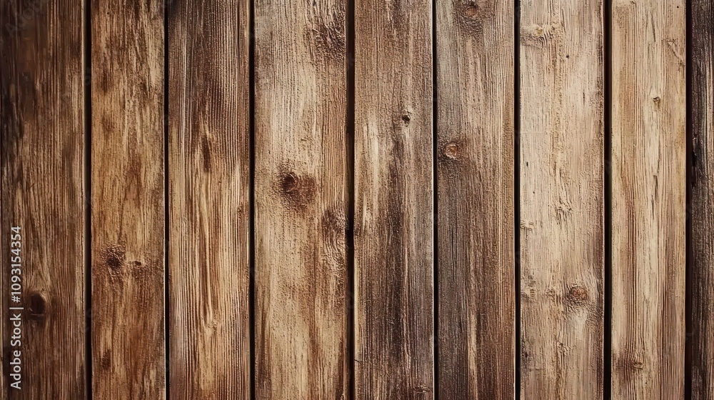 Rustic Wooden Texture: Brown Vertical Planks Background Rustic Wooden Texture: Brown Vertical Planks Background