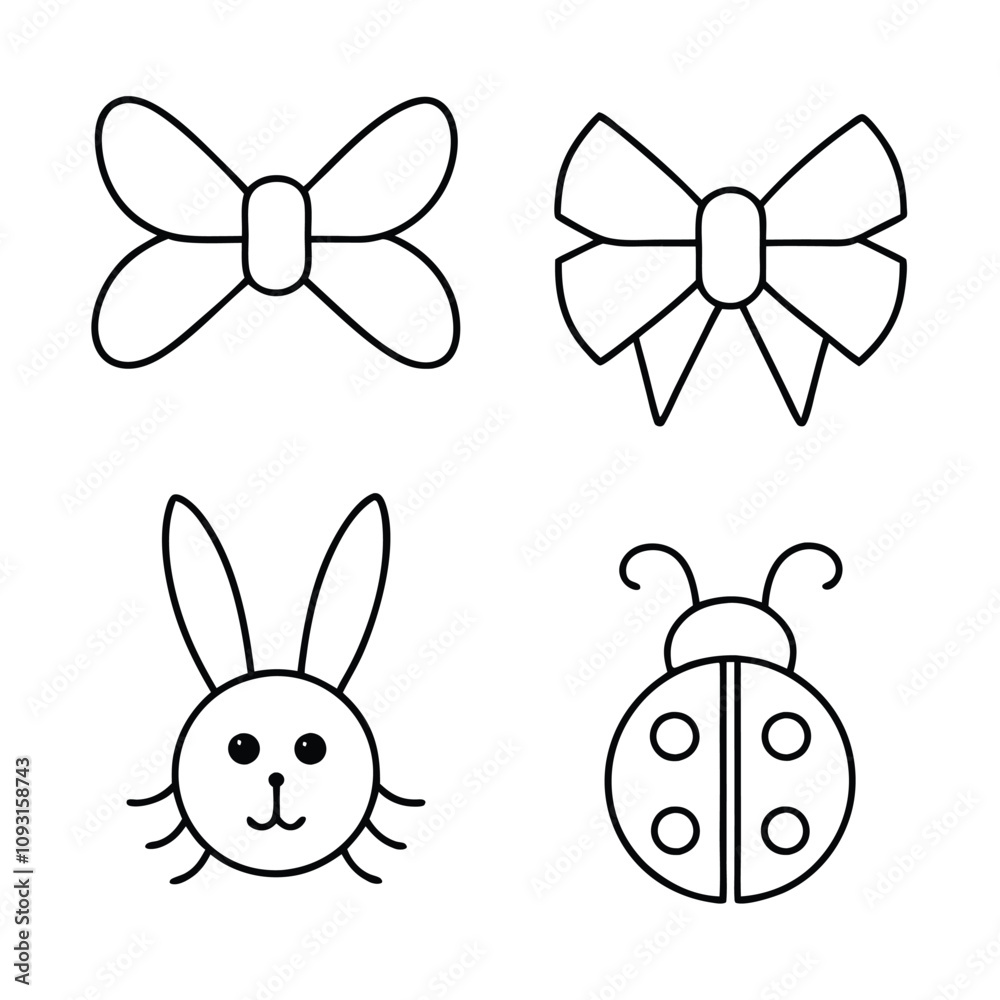Ribbon Vector Illustrations - Decorative Designs for Banners, Labels, and Crafts