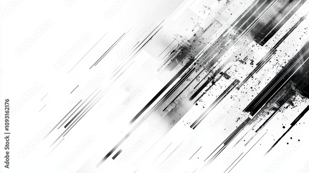 Dynamic abstract design with crisscrossing lines and textures, creating sense of motion and energy. black and white contrast enhances visual impact Dynamic abstract design with crisscrossing lines and textures, creating sense of motion and energy. black and white contrast enhances visual impact