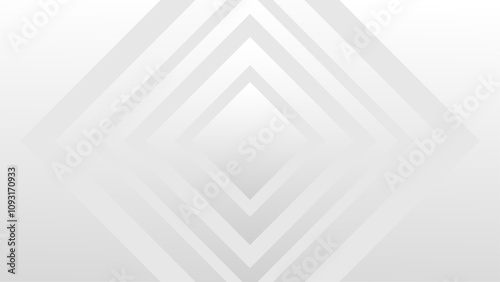 Abstract white background with geometric shapes