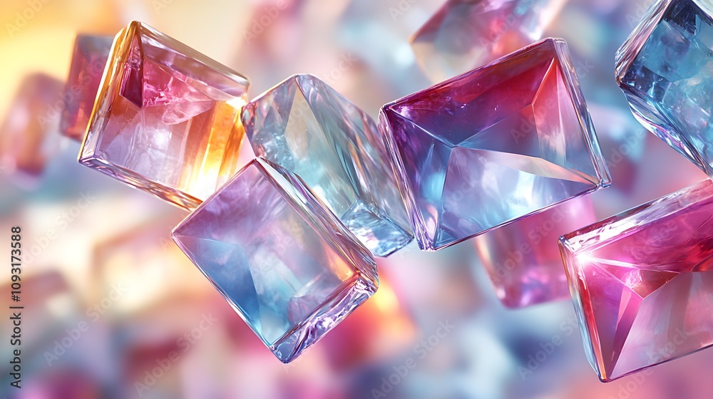 Colorful crystal art Colorful crystal art