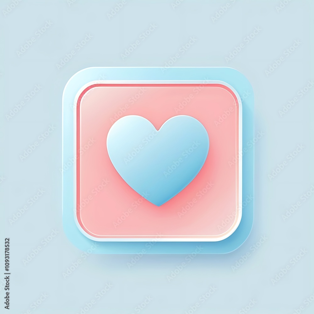 heart icon square heart icon square