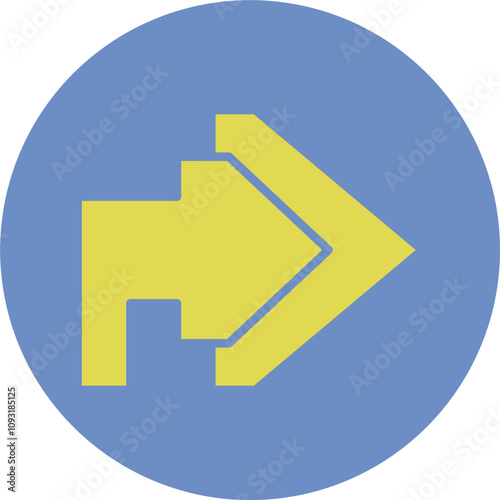 Curved Arrow Righticon Design Free Download Curved Arrow Righticon Design - GFXLoad