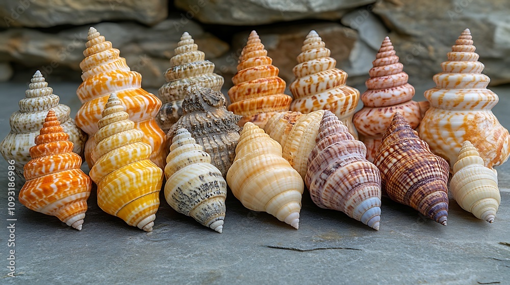 Seashells display nature photography outdoor close-up beauty Seashells display nature photography outdoor close-up beauty