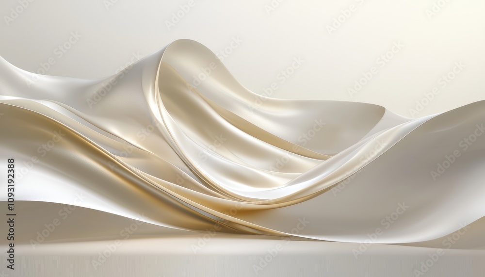 Gentle waves of white abstract texture light shadows and flowing forms perfect for refined and modern backgrounds Gentle waves of white abstract texture light shadows and flowing forms perfect for refined and modern backgrounds