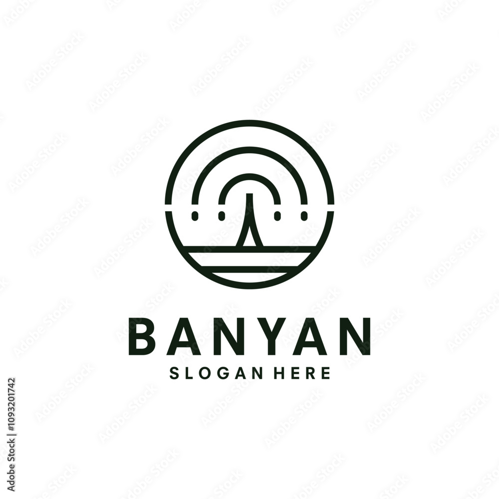 Tree logo design inspiration isolated on white background Tree logo design inspiration isolated on white background