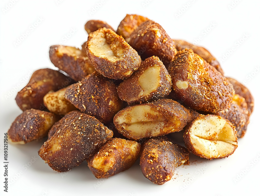 Photo Spiced Brazil Nuts Close Up Snack Food Photo Spiced Brazil Nuts Close Up Snack Food