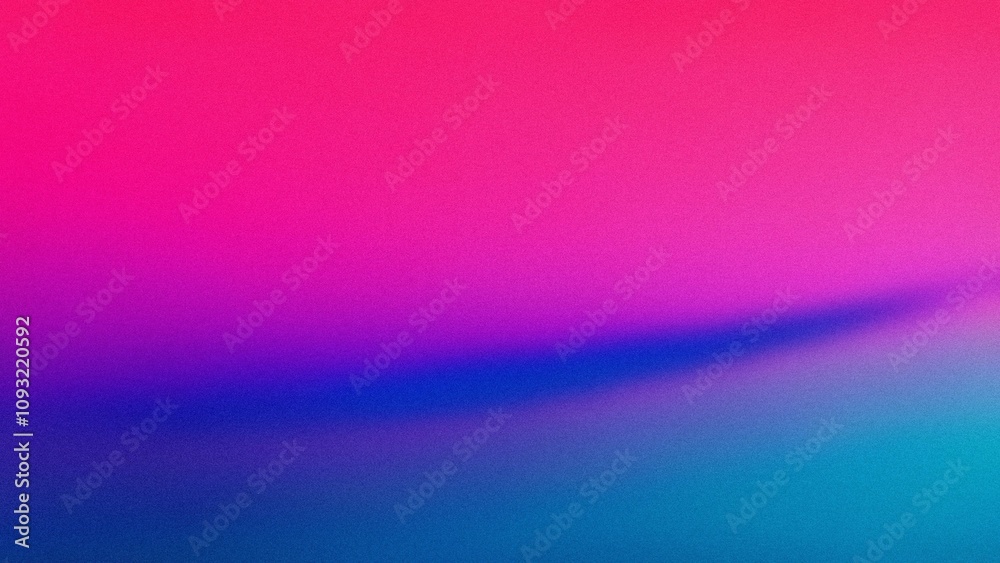 Fototapeta premium Pink blue gradient background. Vibrant pink to blue ombre design. Evokes feelings of calm energy and transition. Perfect for modern designs.