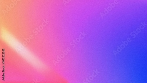 Colorful gradient background. Vibrant pink purple blue hues blend seamlessly creating a dreamy feel. Perfect for design projects.