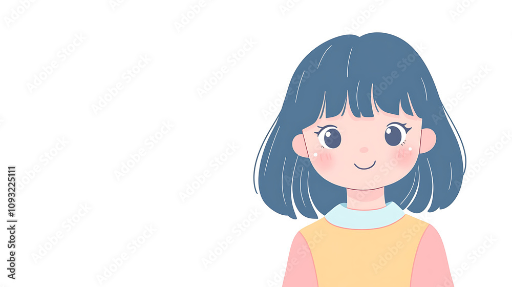 Immersive Digital Artistry, Playful Chibi Character in Pastel Color Palette Immersive Digital Artistry, Playful Chibi Character in Pastel Color Palette
