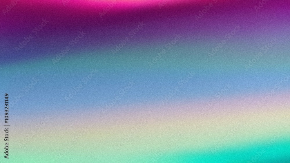 Fototapeta premium Pastel rainbow gradient. Serene pastel hues blend seamlessly, evoking calmness and tranquility. A subtle, dreamy atmosphere.