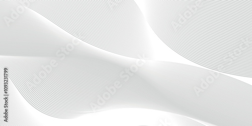 Abstract Geometric modern white and gray color . Modern and Creative Trend design in vector illustration