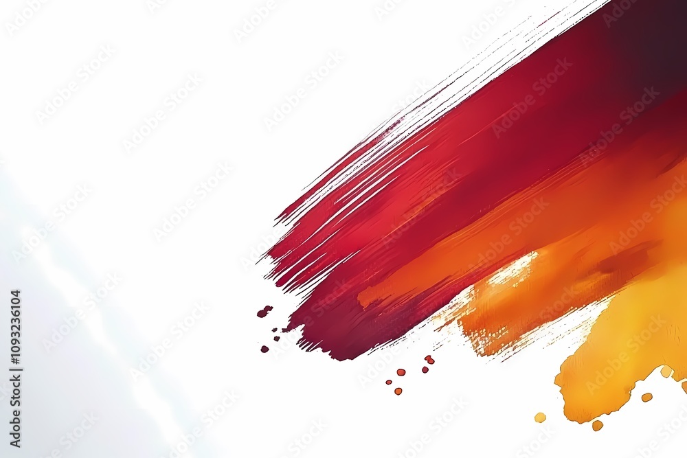 Vibrant Abstract Brush Strokes in Red, Orange, and Yellow Creating a Dynamic Artistic Background for Creative Projects and Design Elements Vibrant Abstract Brush Strokes in Red, Orange, and Yellow Creating a Dynamic Artistic Background for Creative Projects and Design Elements