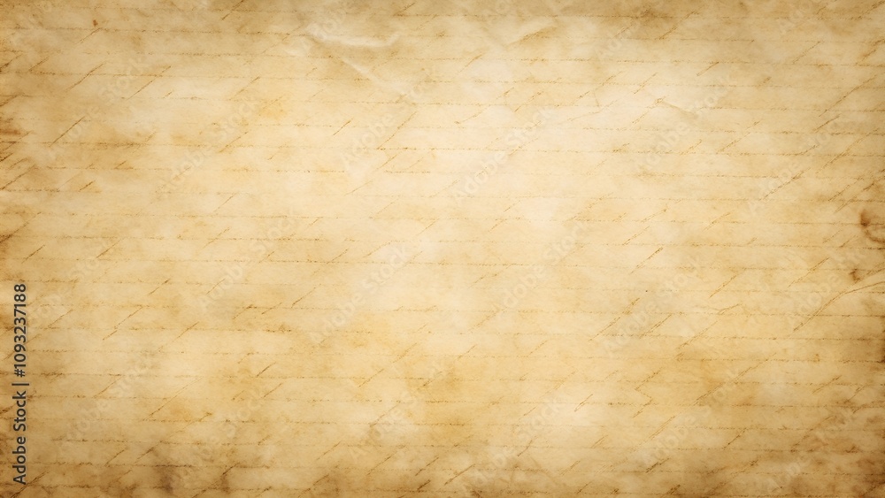 Obraz premium Aged parchment background with faded vintage texture