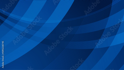 Abstract dark blue geometric gradient background for business presentation, technology seminar or modern creative show