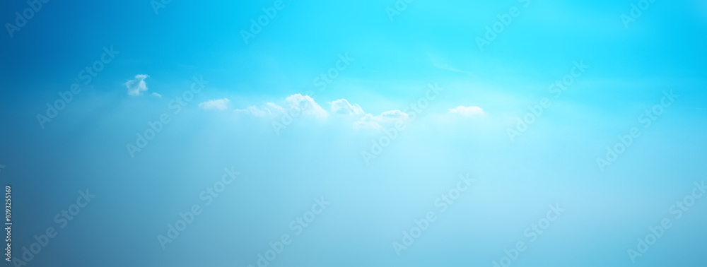 Cloudscape. Fluffy clouds in the midday of blue sky. Dreamy sunshine in the sky. Beautiful sunny day Cloudscape. Fluffy clouds in the midday of blue sky. Dreamy sunshine in the sky. Beautiful sunny day