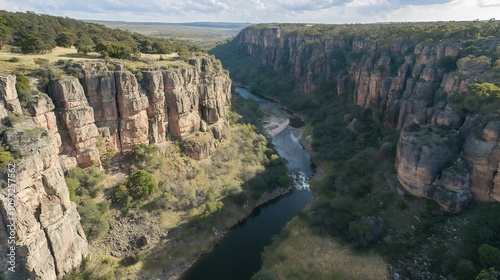 Kaputar National Park Gorge River Cliffs photo