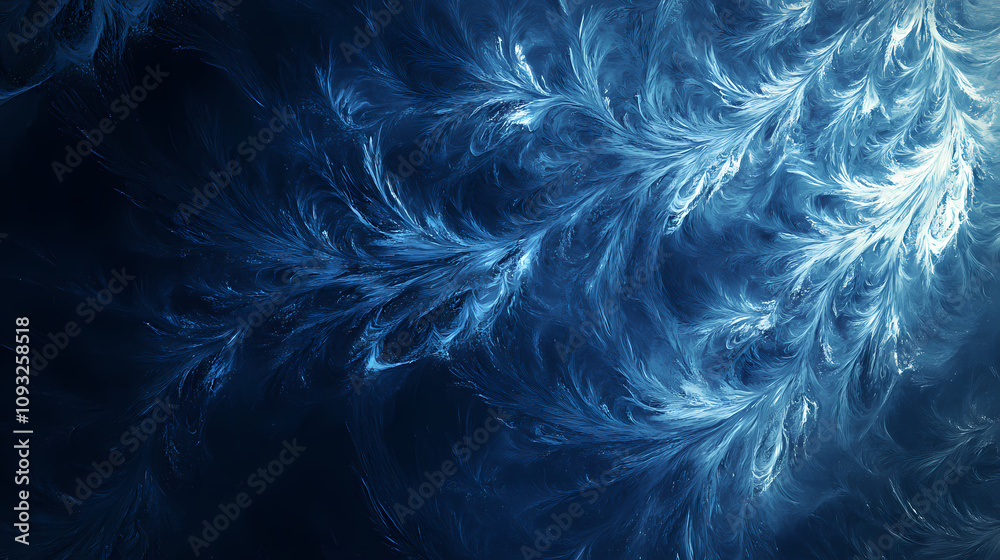 Obraz premium frosty textures