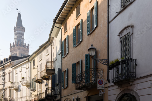 Fototapeta Naklejka Na Ścianę i Meble -  Crema, Lombardy, Italy - Views of the historic city center