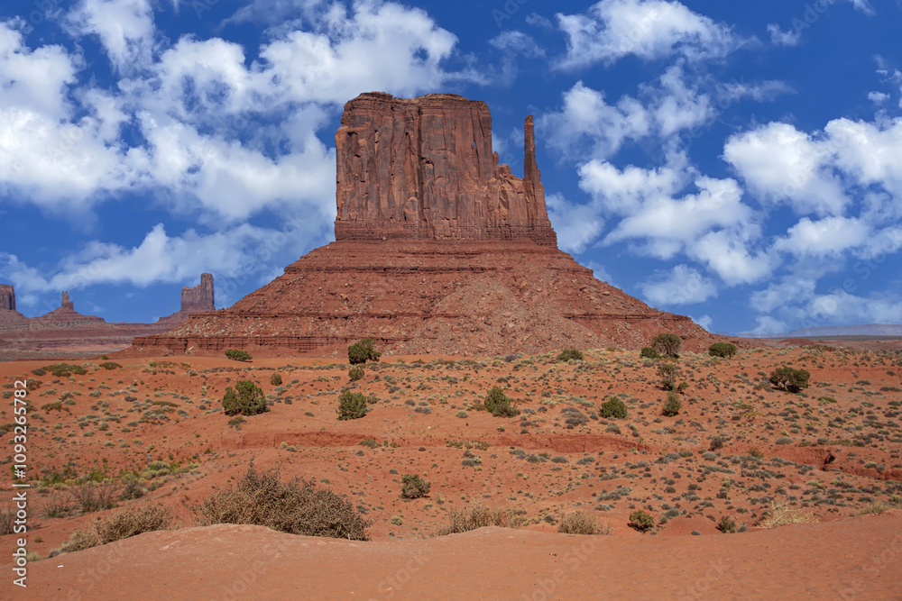View of Monument valley, Arizona, Utah, USA View of Monument valley, Arizona, Utah, USA