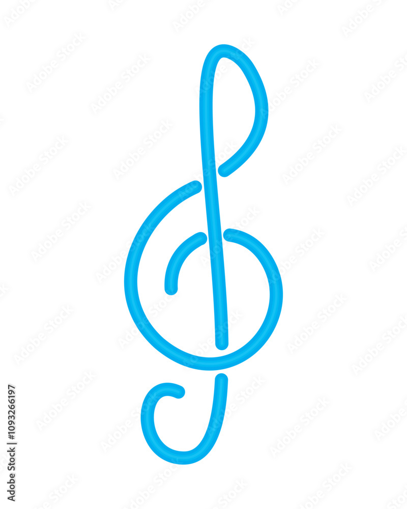 neon music note melody neon music note melody