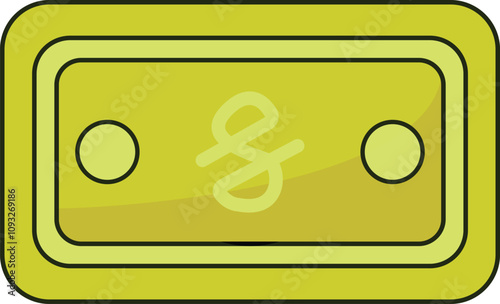 Som Note Icon Currency Finance Illustration