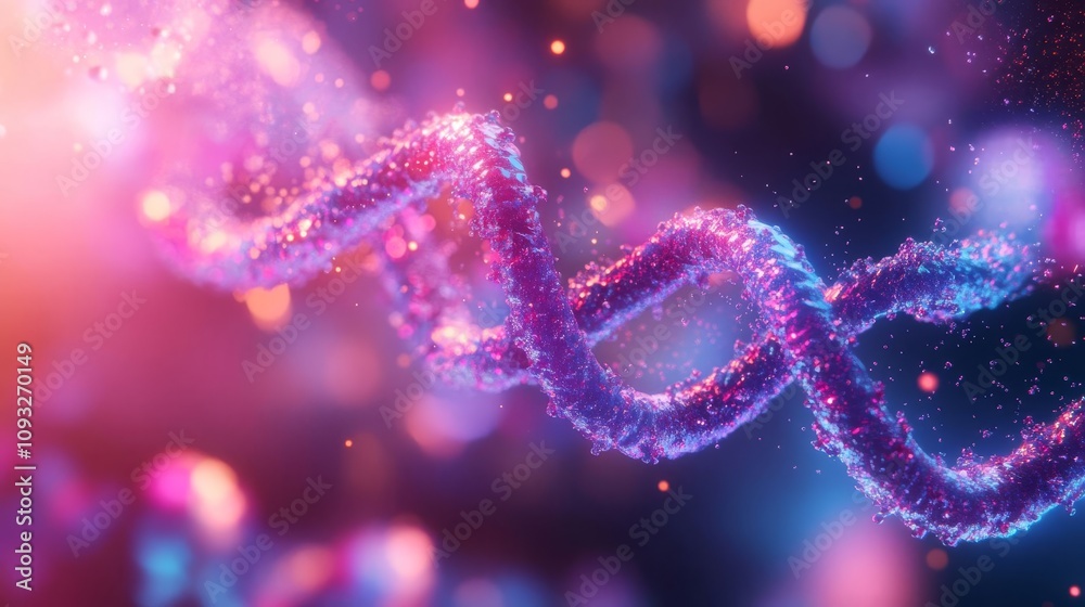 Beauty, medicine and makeup themed background illustration of biological DNA double helix structure. Beauty, medicine and makeup themed background illustration of biological DNA double helix structure.