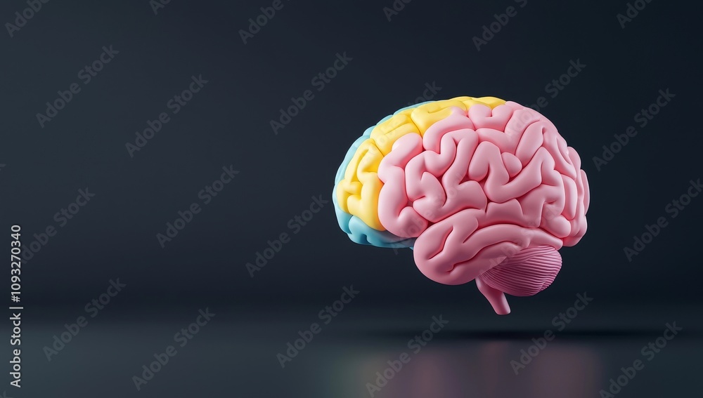 A vibrant illustration of the brain symbolizing creativity and innovation. A vibrant illustration of the brain symbolizing creativity and innovation.