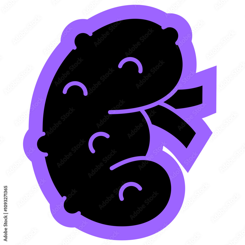Fototapeta premium Kidney Disaese icon