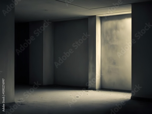 The interior of the building is pure desolation photo